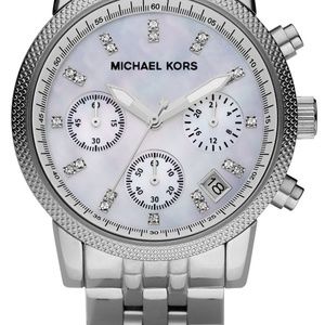 Michael Kors Ladies Ritz Watch Stainless Steel